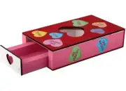 NEW Home Depot Valentines Hear Candy Box kids workshop wooden kit W pin Feb 2025