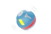 Bentopal Colourful LED Smart Ball Self Rolling Pet Toy - Blue