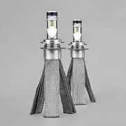 H7-3 Copper Head LED Headlight Globes (Pair)