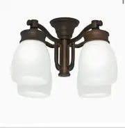 New Outdoor Light Fixture 99091 Maiden Bronze 4 Lights