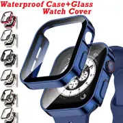 For Apple Watch Ultra 49mm 9 8 7 6 5 4 SE 41/44/45mm Case Screen Protector Cover