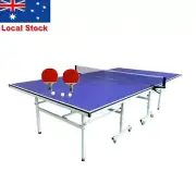 Brand New 13MM Foldable Table Tennis Table Ping Pong Table 2Bats 3 Balls 1Net