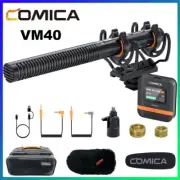 Comica VM40 Super-Cardioid Wireless Shotgun Microphone 32GB On-board Recording