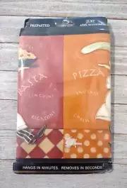 Chef Buon Appetito Wall Border Pasta Pizza Kitchen 5 Yd. Pre-Pasted Roll