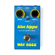Way Huge Smalls Blue Hippo Analog Chorus Pedal with Vibe Switch and Hardwire Bypass