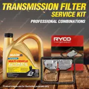 Ryco Transmission Filter + Full Synthetic Oil Kit for Mitsubishi Pajero ND NE NF
