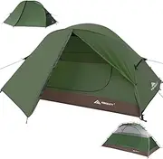 Forceatt Camping Tent 1-2 Person Portable Backpack Tent, Waterproof and Windproof Easy to Install, Suitable for Travel, Camping and Other Outdoor Sports
