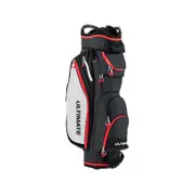 Costway Golf Stand Cart Bag w/14 Dividers&Rain Hood Black