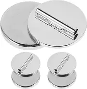 [TOPPERFUN] 3 Pack Brooch Conversion Magnet Clasps, Metal Brooch Magnet Clips, Jewelry Mini Magnetic Clasps to Avoid Brooch Holes on Clothes
