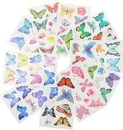 OFFIGAM 20Sheets Butterflies Temporary for Fun Decals for Parties Crafts and More to Apply for Creative Decoration