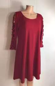 Nina Leonard Cocktail Dress Womens Small New