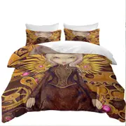 Mechanical Angel Steampunk Beautiful Clockwork Girl Quilt Cover