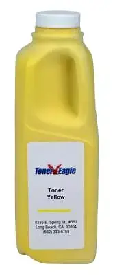 Toner Eagle Refill Kit w/Chip For Yellow Dell 5130 5130cdn 330-5852 T222N 205gr.
