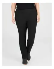 [Taking Shape] Tall Editorial Full Length Work Pant in Black