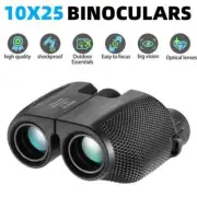 Binoculars 10X25 HD Mini Portable Telescope Outdoor Bird Watching Hunting Travel