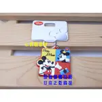 §小俏妞部屋§ DISNEY STORE迪士尼專賣店MICKEY MINNIE米奇米老鼠米妮圖案鑰匙圈背面是小鏡子