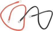 Efficient Conductivity 6 Awg Battery Cable Kit for Car Boat Solar Panel and Motorcycle Replacement