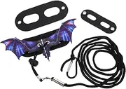 VILLFUL 1 Set Pet Hauling Rope Decorative Reptile Leash for Lizards Bearded Dragons and Pets Traction Harness