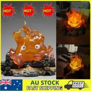 Creativity Calcifer Figure LED Night Light Anime Howl's Moving Castle Flame Toy