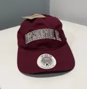New with Tag The Game Washington DC Burgundy Cap. Size OSFM Hat Only