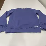 THE NORTH FACE Girls' Loose Fleece Sweatshirt Cave Blue L