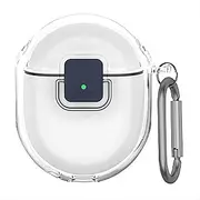 [GIOPUEY] Clear Case Compatible with Google Pixel Buds Pro 2, Ultra-thin soft Cover, Slim-Fit,Anti-Fall,Not Easy to Dirty - Clear