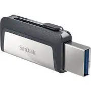 SanDisk 64GB Ultra Dual USB 3.1/USB Type C Flash Drive (sdddc2-064g-a46)