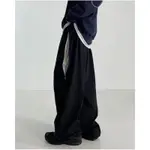 𝐘𝐮𝐜𝐜𝐚 I 🇰🇷 NYLON SIDE ZIPPER WIDE BANDING PANTS / 2COLORS