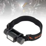 180° Adjusting Lamp Cap 5 LED USB TypeC Rechargeable Headlight w/ 6 Modes Light