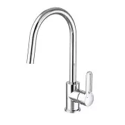 Caroma CIRRUS SINK MIXER Swivel Outlet, WELS 4 Star Gooseneck,CHROME *Aust Brand