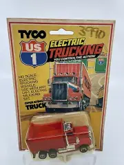 Vintage 1982 Tyco TCR Slot Cars US1 TRUCKING 3902 Red Dump Truck Sealed C1
