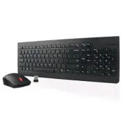 Lenovo 510 Wireless Keyboard and Mouse Combo Ergonomic Spill Resistant Design