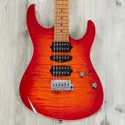 Suhr Modern Plus HSH Guitar, Roasted Maple Fretboard, Fireburst
