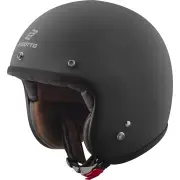 H541 Solid Matt Black Jet Helmet
