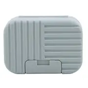 3Pcs Nordic Style Soap Box With Lid Sealed Travel Home Bathroom Storage Box