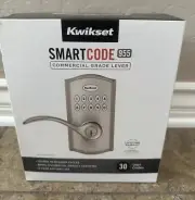 Kwikset SmartCode 955 Keyless Keypad Door Auto Lock with Handle, Electronic Leve