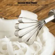 Stainless Steel Coconut Scraper Household Kitchen Tool Coconut Planer Accessory
