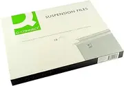 Q Connect A4 Suspension Tabbed File (Pack of 10)