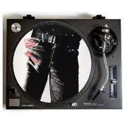 Rolling Stones Turntable Slipmat for Vinyl Records Sticky Fingers Album Jagger