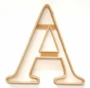 ALPHA GREEK LETTER FRATERNITY SORORITY COOKIE CUTTER USA PR4323