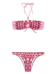 [Pin Up] Pin Up-Bikini A Fascia Con Borchie Applicate-Donna 46 IT