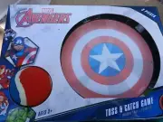 Avengers Toss & Catch Game Includes 1 Ball + 2 Paddles. Ages 3+