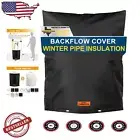 Waterproof 24"W x 30"H Backflow Cover - Optimal Insulation Against Pipe Freezing