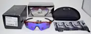 Brand New Oakley Radar EV Braindead Orange with Prizm Violet lens OO9208-E238
