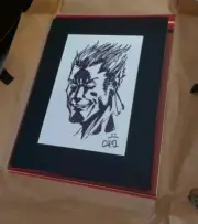 Nightcrawler Original Headshot By Mike Choi Professionally Matted