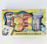 SpongeBob Squarepants Krabby Patty Cook Playset Krusty Krab Nickelodeon 27 Piece