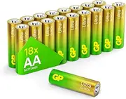 GP Ultra AA / AAA Alkaline Batteries (18 and 20 units) (AA (18 Units))