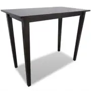 vidaXL Wooden Bar Table Brown