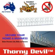 Bird Fence Spikes Thorny Devil 42cm Length Possum Animal Deterrent Clear