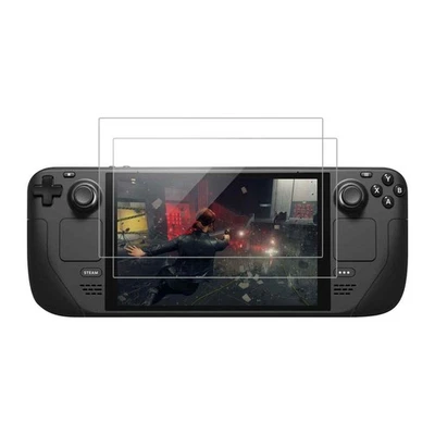 2*Glass Screen Protector 9H Scratchproof Protective Film For Steam Deck Console